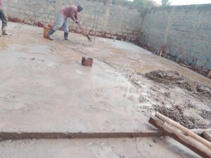 Acetic Enterprises worked on a foundation construction in Juja.